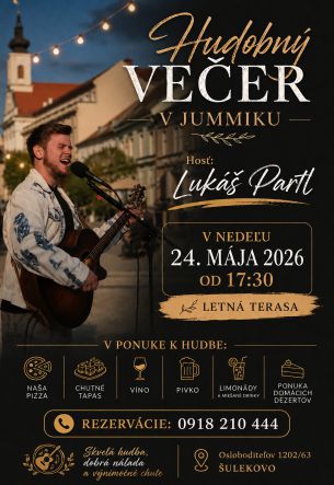 Hudobný večer - Lukáš Partl