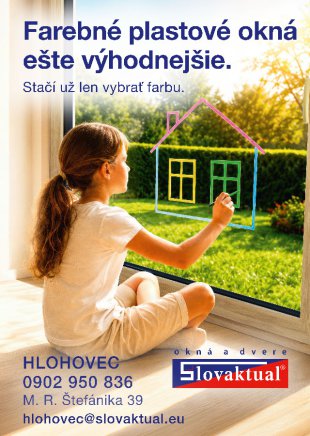 Farebné plastové okná