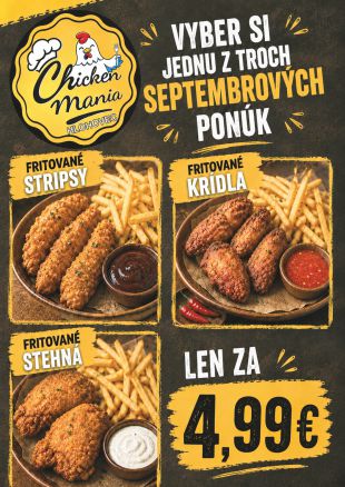 Výhodné septembrové ponuky