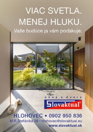 Viac svetla. Menej hluku.