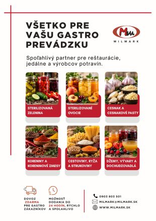 Pre Vašu gastroprevádzku