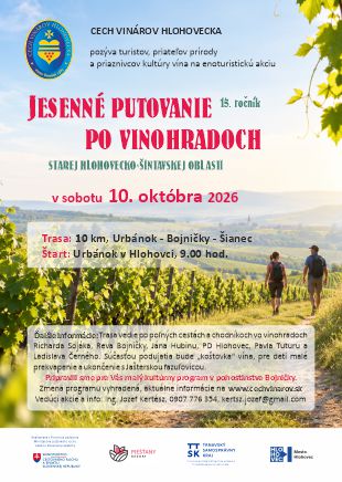 Jesenné putovanie po vinohradoch