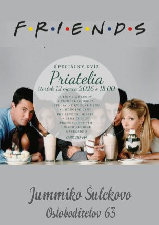 Kvíz: Priatelia