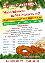 Menu na Váš vianočný stôl