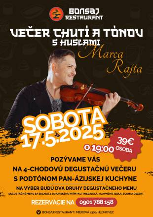 Večer chutí a tónov
