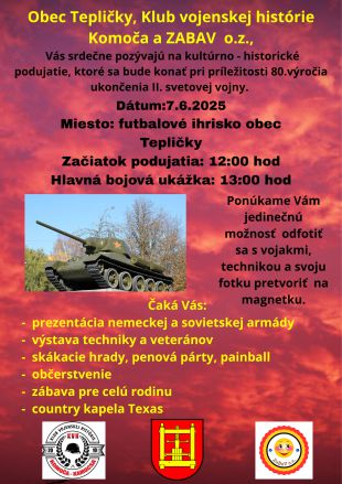 Ukážky bojov a vojenskej techniky