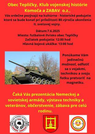 Ukážky bojov a vojenskej techniky