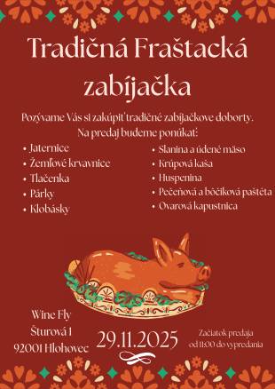 Tradičná Fraštacká zabíjačka